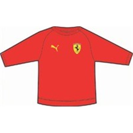 BEB� PUMA SF CAMISETA BEBE TALLA 2A 2 A�OS COLOR 01 ROJO