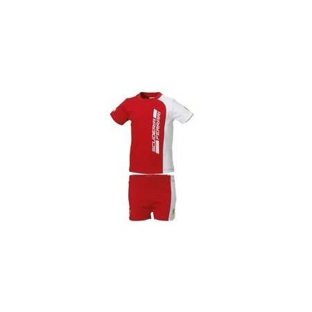 BEB� FERRARI CONJUNTO ESCUDERIA TALLA 12M 12 MESES COLOR 01 ROJO
