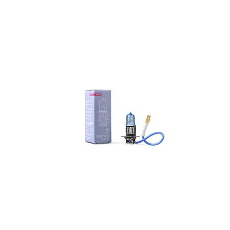 BOMBILLA HALOGENA MTECH SUPER BLANCA 12V H3 55W