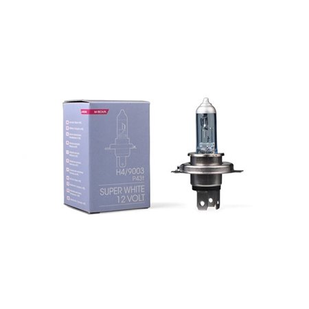 BOMBILLA HALOGENA MTECH SUPER BLANCA 12V H4 60/55W