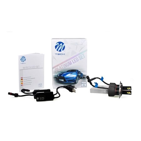 KIT BOMBILLAS LED MTECH CON TECNOLOGIA OSRAM H4