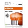 PY21W BAU15S 12V 21W ORANGE(2) REF ANTIGUA: OS7507-02B