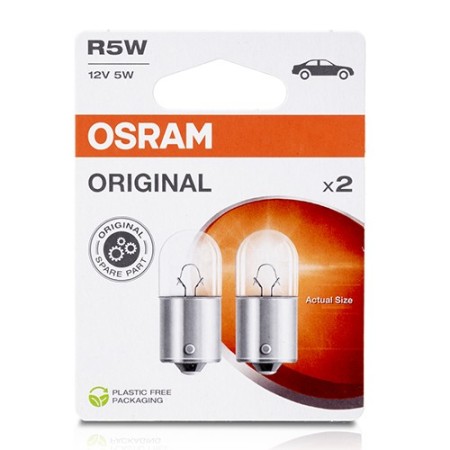 R5W 12V BA15S 5W(2) REF ANTIGUA:OS5007-02B