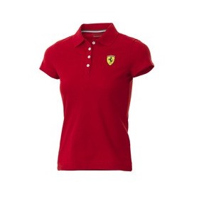 POLO FERRARI POLO CL�SICO CHICA TALLA S S COLOR 01 ROJO
