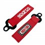 LLAVERO DE CUERO SPARCO TARGA FLORIO ROJO