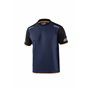 CAMISETA TW TALLA XL AZUL MARINO/NARANJA