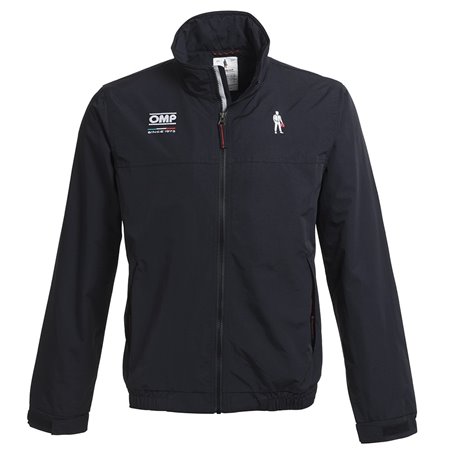 JACKET RAIN NEGRO TALLA 2XL OMP & DRIVER ICON
