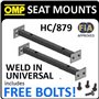 TORNILLOS SOPORTE DE SEGURIDAD CONJUNTO DE ACERO 4  M8X25 BLANCO