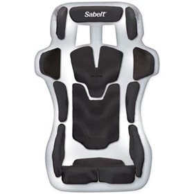 KIT DE ALCOLCHADO PARA ASIENTO GT PAD NEGRO TALLA L