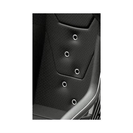 ACOLCHADO TAPIZADO TRASERO VENTILADO OMP ASIENTO HRC NEGRO