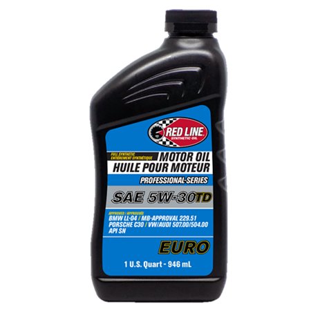 ACEITE MOTOR REDLINE PRO-SERIES EURO 5W30 TD MOTOR OIL - 946ML/CS6