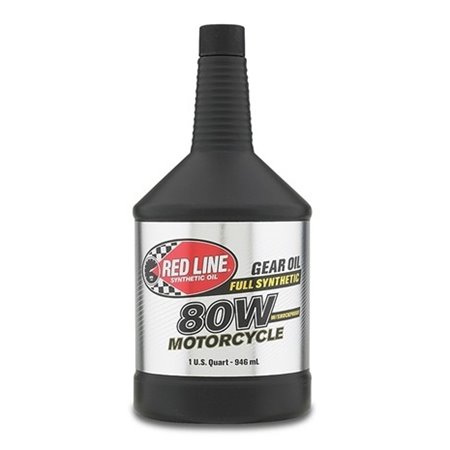 REDLINE ACEITE MARCHAS 80W CON SHOCKPROOF 946ML/CS12