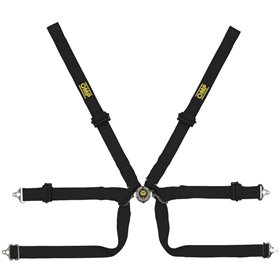 ARNES OMP 6 PUNTOS TECNICA 2" FORMULA FIA 8853-2016 NEGRO