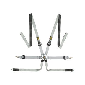 ARNES EN DYNEEMA� PARA SALOON - 6 PUNTOS - PULL UP. ERGAL AJUSTE - MAGNESIUM FREE - NEGRO/BLANCO