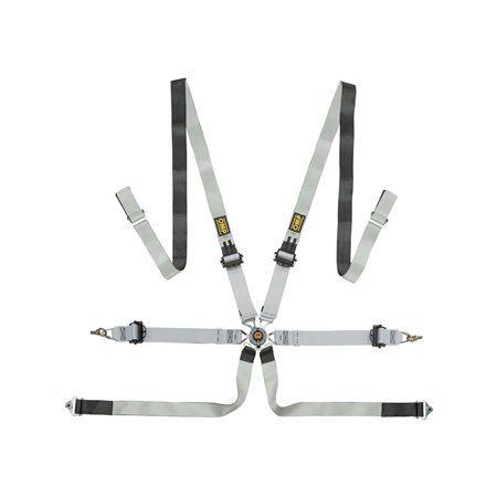 ARNES EN DYNEEMA� PARA SALOON - 6 PUNTOS - PULL UP. ERGAL AJUSTE - MAGNESIUM FREE - NEGRO/BLANCO