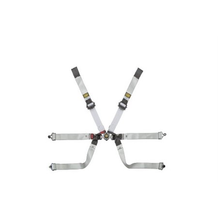 ARNES EN DYNEEMA� PARA FORMULA - 6 PUNTOS - ERGAL AJUSTE - NEGRO/BLANCO