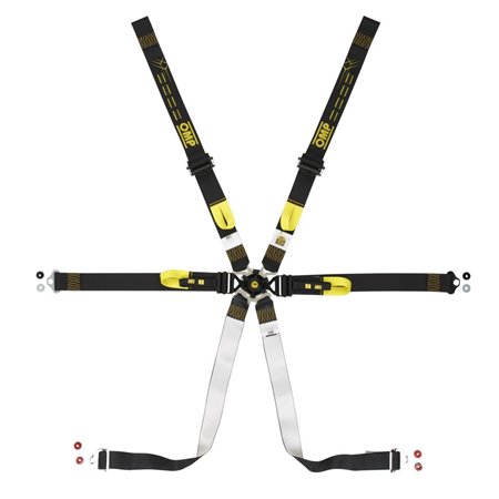 ARNES OMP 6 PUNTOS ONE 2" PARA ENDURANCE PULL DOWN NEGRO
