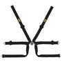 ARNES EN POLYESTER PARA FORMULA - 6 PUNTOS - PULL UP. ERGAL AJUSTE- NEGRO