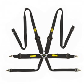 ARNES SEGURIDAD TECNICA 3"+2" NEGRO PULL UP FIA 8853-2016