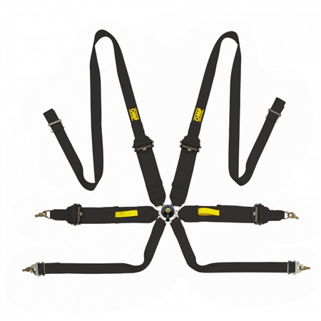 ARNES SEGURIDAD TECNICA 3"+2" NEGRO PULL UP FIA 8853-2016