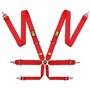 ARNES SEGURIDAD FIRST 3" ROJO PULL UP FIA 8853-2016