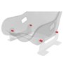 KIT ESPACIADORES SPARCO DE 4 20MM PARA ASIENTO ULTRA