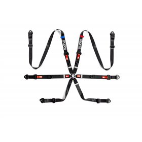 ARNES SPARCO 6 PUNTOS PRO H-9 EVOLUTION BLK