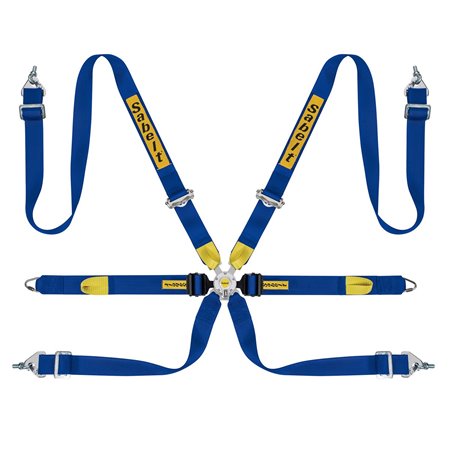 ARNES 6 PUNTOS 2" GAMA ALTA FIA8853-2016 AZUL