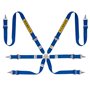 ARNES RALLY 6 PUNTOS ALUMINIO 2" FIA8853-2016 AZUL