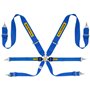 ARNES RALLY 6 PUNTOS ACERO 3"+2" FIA8853-2016 AZUL