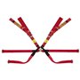 ARNES FORMULA 8 PUNTOS 3"+2" GAMA TOP ULTRALIGERO+PULL UP, ROJO