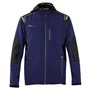 CHAQUETA SOFT SHELL AZUL MARINO T L
