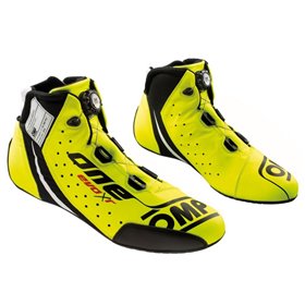 ZAPATILLAS OMP ONE EVO X R FIA 8856-2018 AMARILLO FLUO TALLA 39