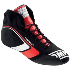 ZAPATILLAS OMP TECNICA FIA 8856-2018 NEGRO/ROJO TALLA 37
