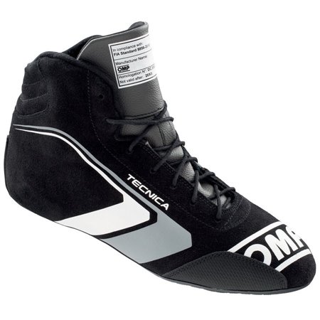 ZAPATILLAS OMP TECNICA FIA 8856-2018 NEGRO/GRIS TALLA 48