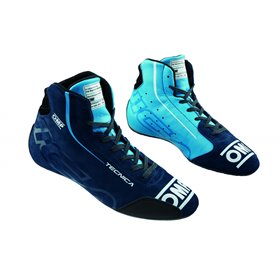 ZAPATILLAS OMP TECNICA MY2025 FIA 8856-2018 NAVY AZUL / CYAN TALLA 43