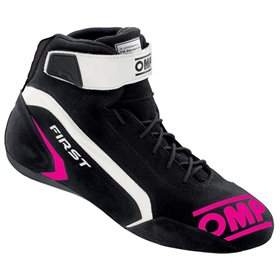 ZAPATILLAS OMP FIRST FIA 8856-2018 NEGRO/FUCSIA TALLA 38