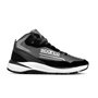 BOTINES FAST TALLA 48 NEGRO/BLANCO