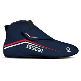 BOTINES PRIME EVO TALLA 47 AZUL MARINO/ROJO