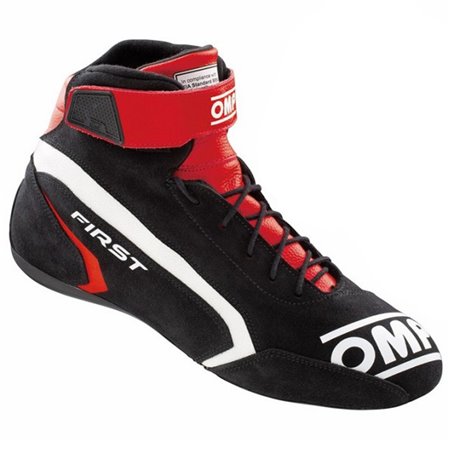 ZAPATILLAS OMP FIRST FIA 8856-2018 NEGRO/ROJO TALLA 42