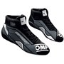 ZAPATILLAS OMP SPORT FIA 8856-2018 NEGRO/BLANCO TALLA 42