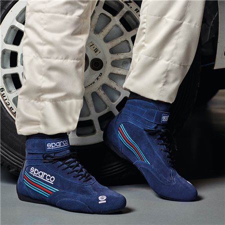 BOTINES TOP TALLA 44 AZUL MARINO MARTINI-R