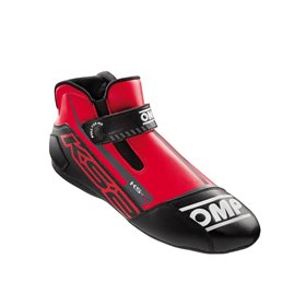 ZAPATILLAS OMP KART KS-2 ROJO/NEGRO TALLA 32