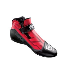 ZAPATILLAS OMP KART KS-2 ROJO/NEGRO TALLA 43