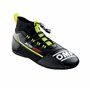 ZAPATILLAS OMP KART KS-2F NEGRO/AMARILLO FLUO TALLA 33