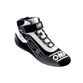 ZAPATILLAS OMP KART KS-3 NEGRO/BLANCO TALLA 39