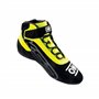 ZAPATILLAS OMP KART KS-3 NEGRO/AMARILLO FLUO TALLA 42
