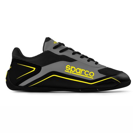 BOTINES S-POLE T 40 NEGRO/GRIS/AMARILLO