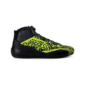 BOTINES K-FORMULA TALLA 36 NEGRO/AMARILLO