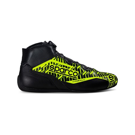 BOTINES K-FORMULA TALLA 36 NEGRO/AMARILLO